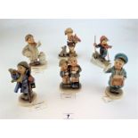 6 Hummel figures