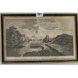 Copper engraving - View of Inverness