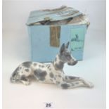 Lladro Dog figure in box