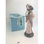 Lladro oriental lady figure in box