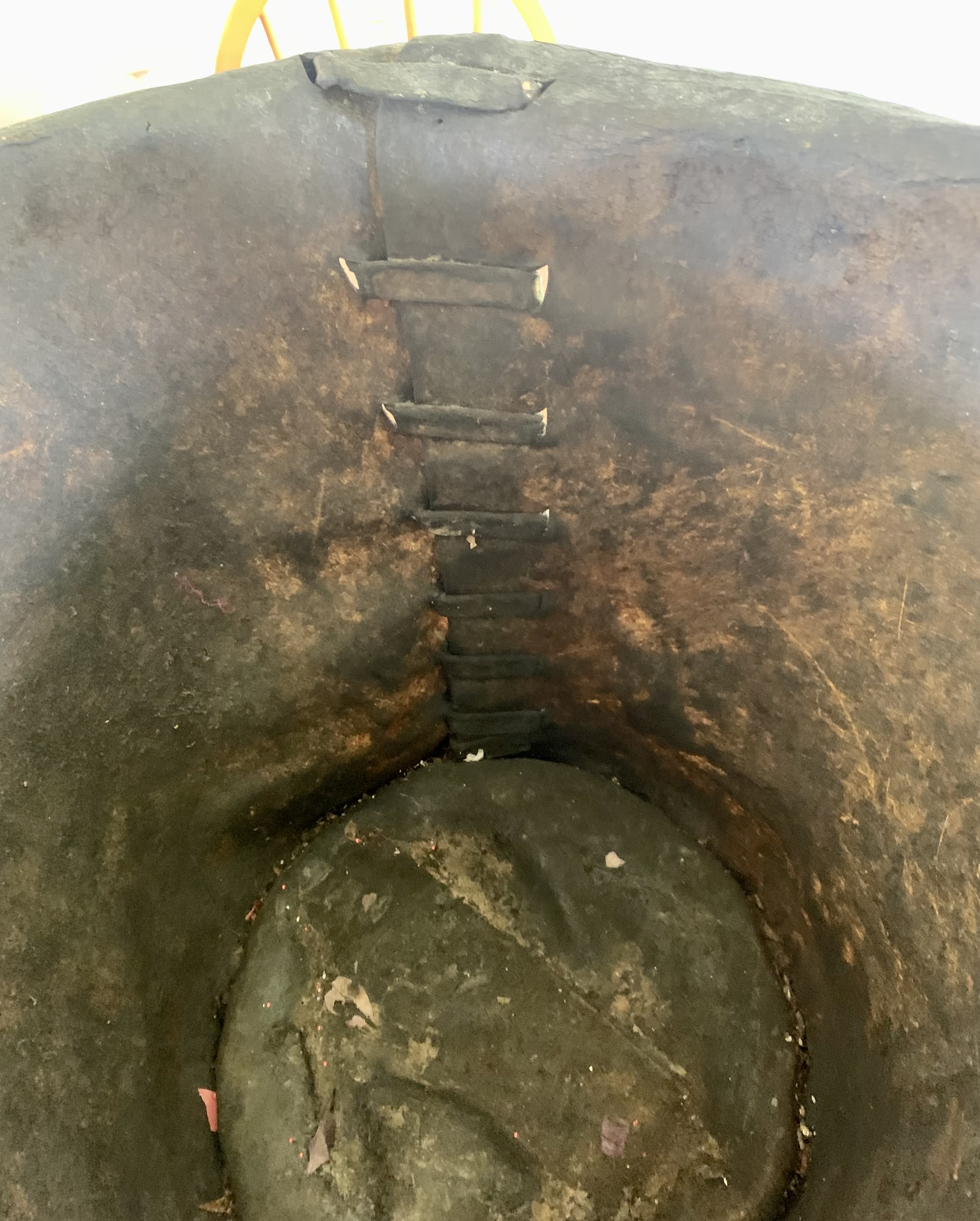 Antique Leather Bucket - Image 11 of 14