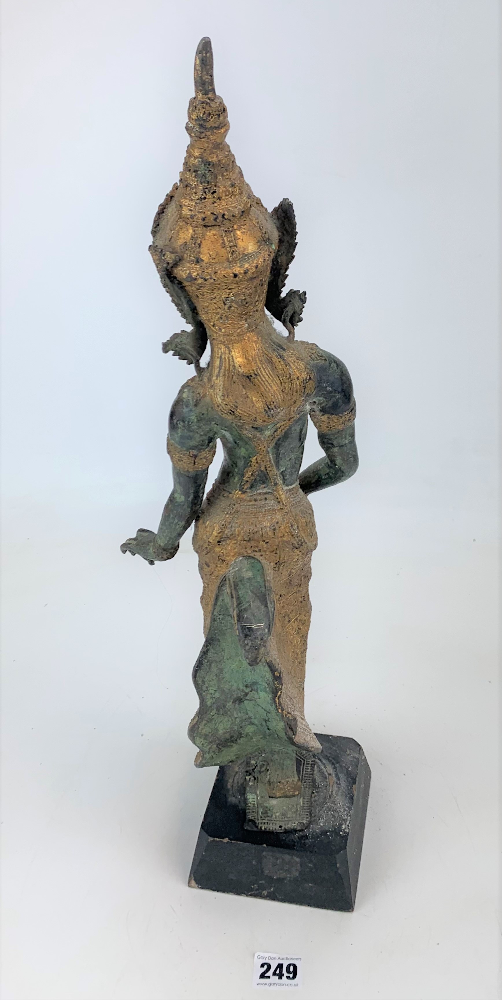 Bronze Hindu figure - Image 7 of 9
