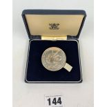 1969 Charles Investiture silver medallion
