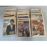 Quantity of NME New Musical Express magazines