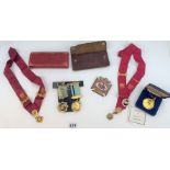 Mixed Masonic & Buffalo medals