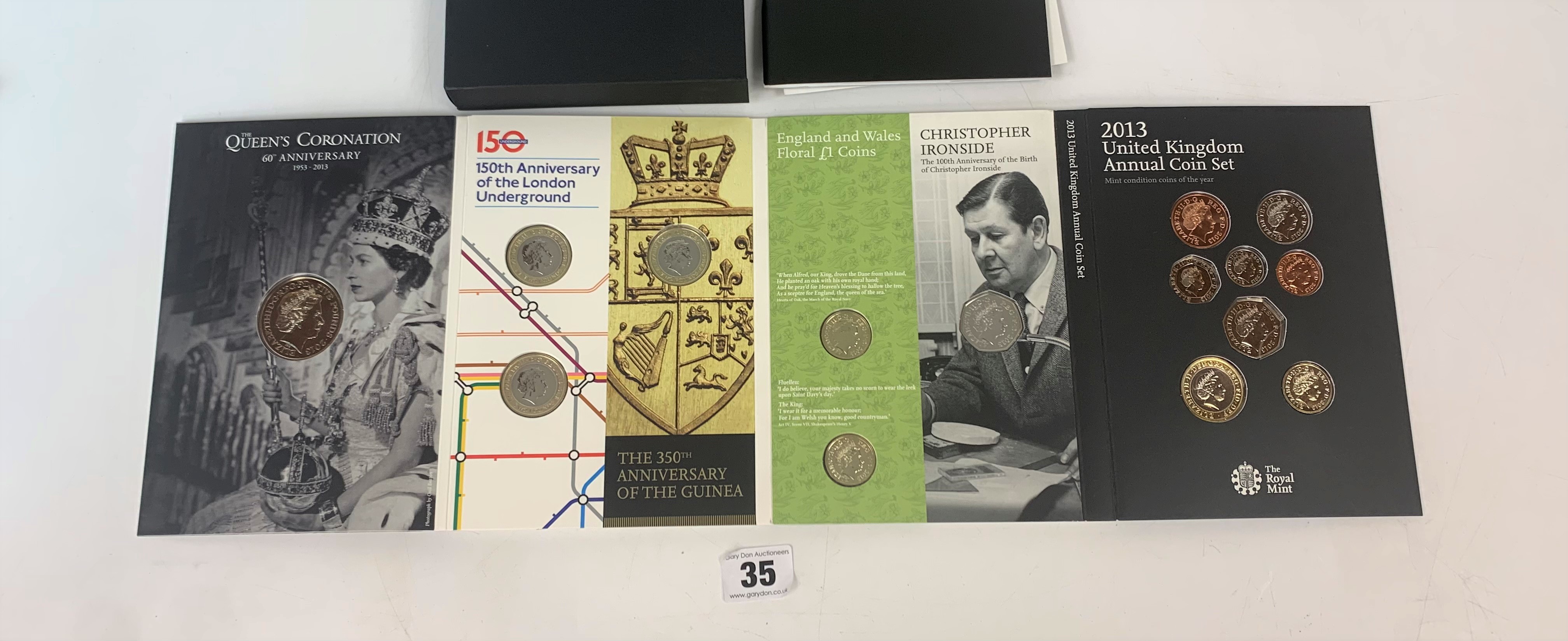 Royal Mint 2013 UK Annual Coin Set - Image 2 of 2