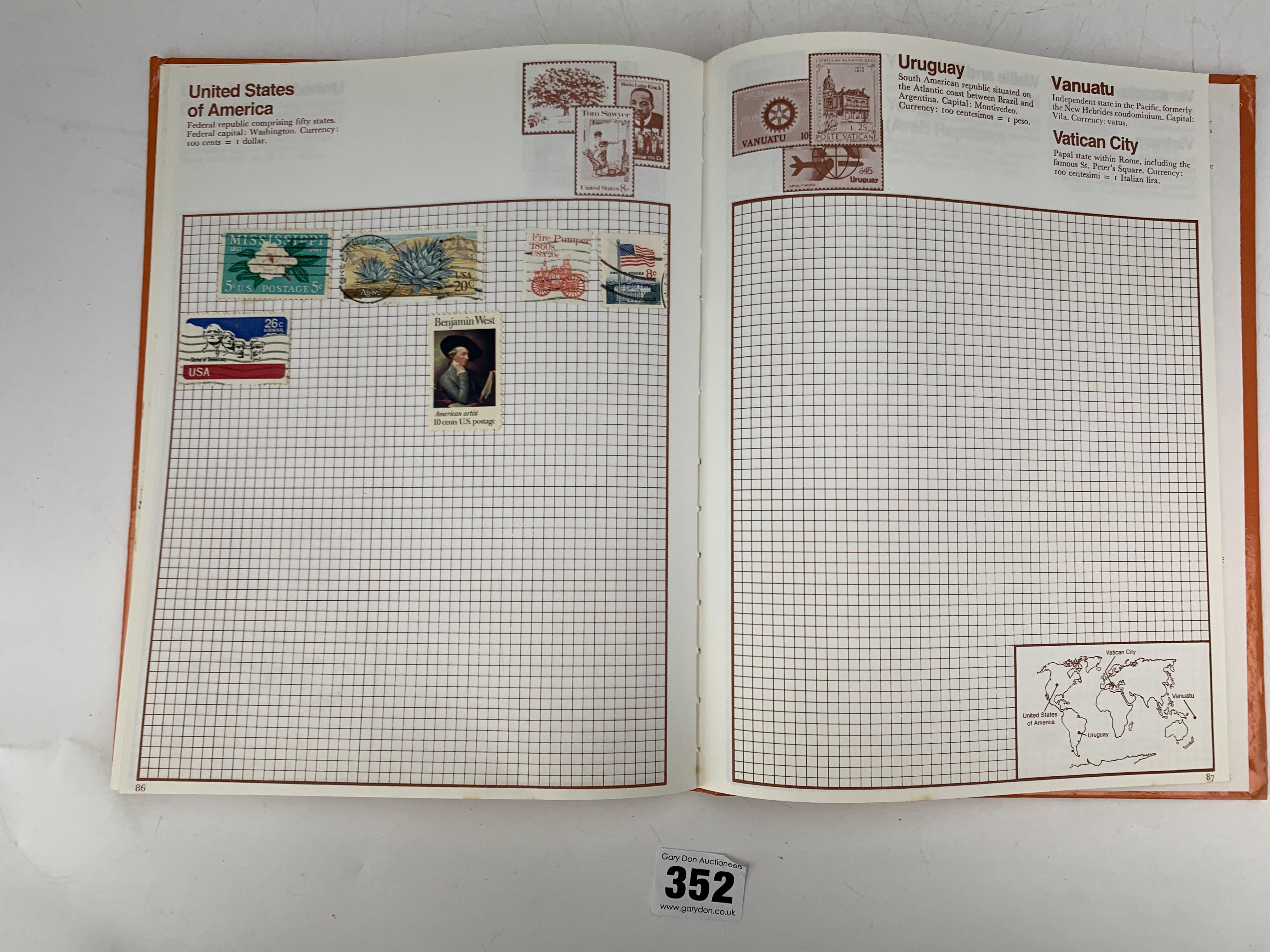 3 stamp albums - Image 30 of 32