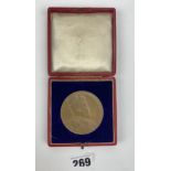 1902 Coronation bronze medallion