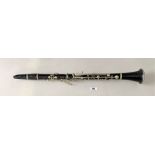 Unmarked clarinet with Besson mouthpiece