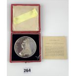 1887 Jubilee silver medallion