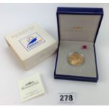 France 1998 World Cup Football 100F Gold Coin