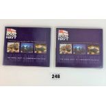 2 Royal Navy £5 mint packs