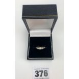 18k gold diamond ring