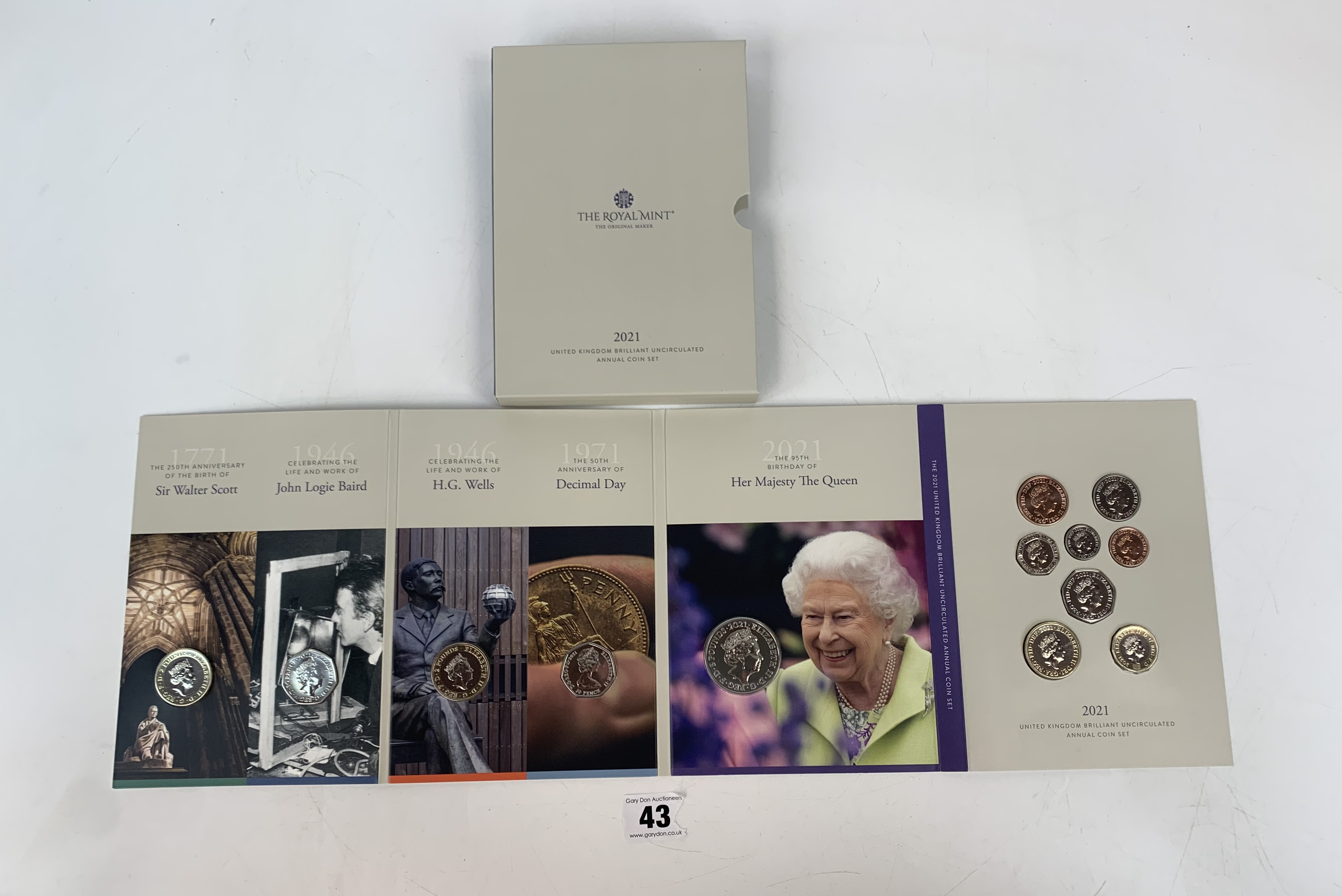 Royal Mint 2021 UK Annual Coin Set