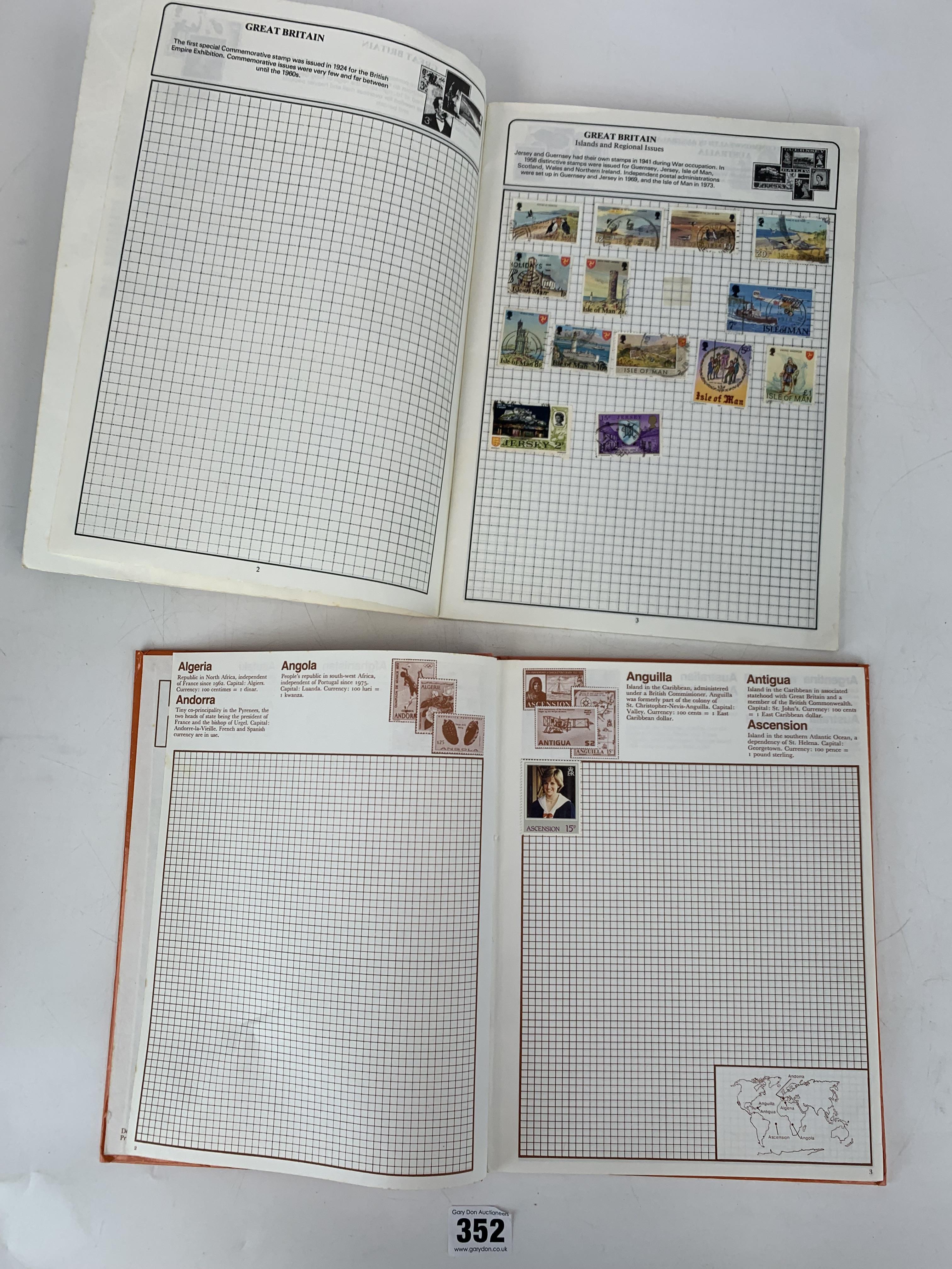 3 stamp albums - Image 3 of 32