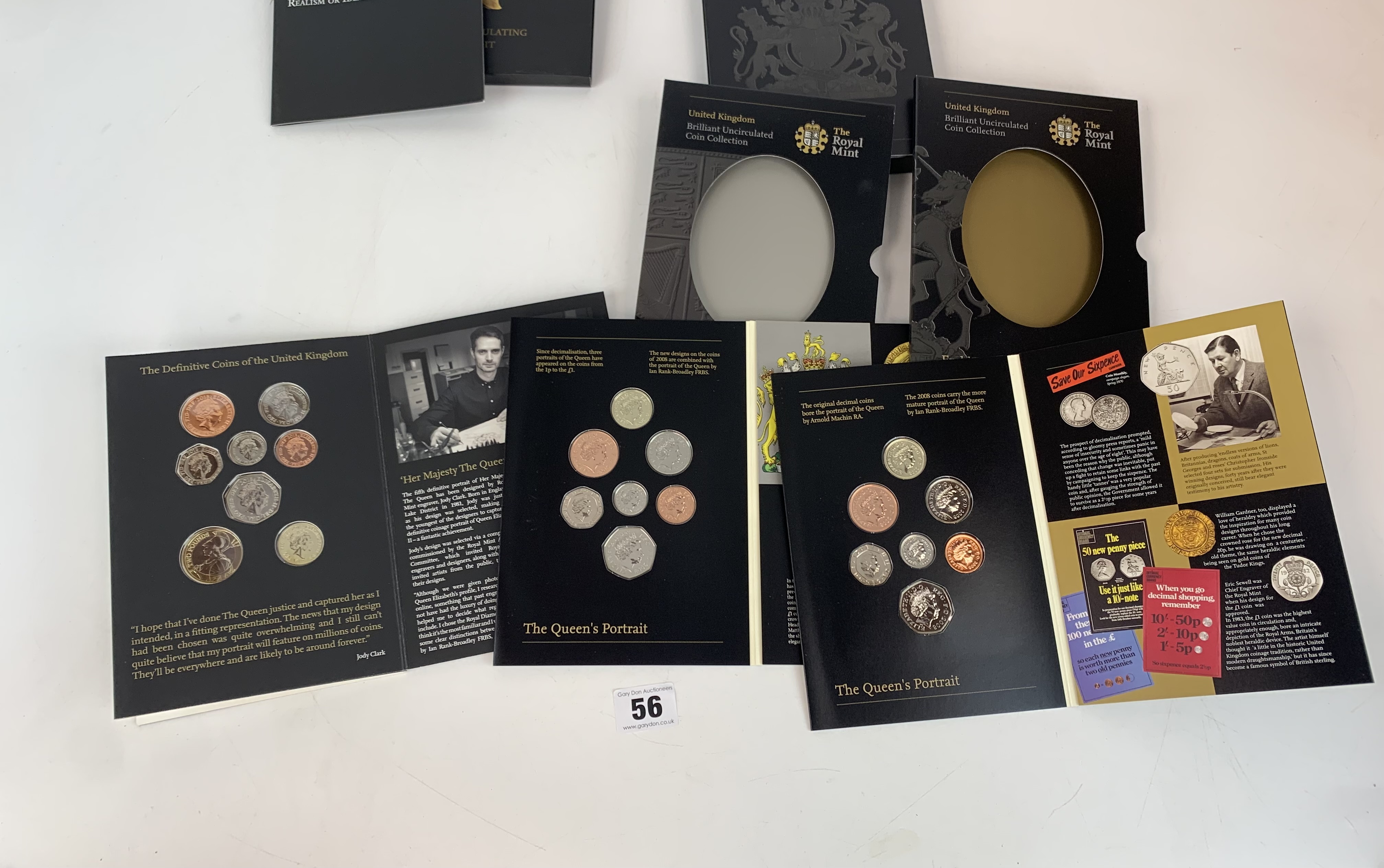 3 Royal Mint UK Annual Coin Sets - Image 3 of 3