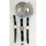 3 gents watches