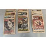 Quantity of NME New Musical Express magazines