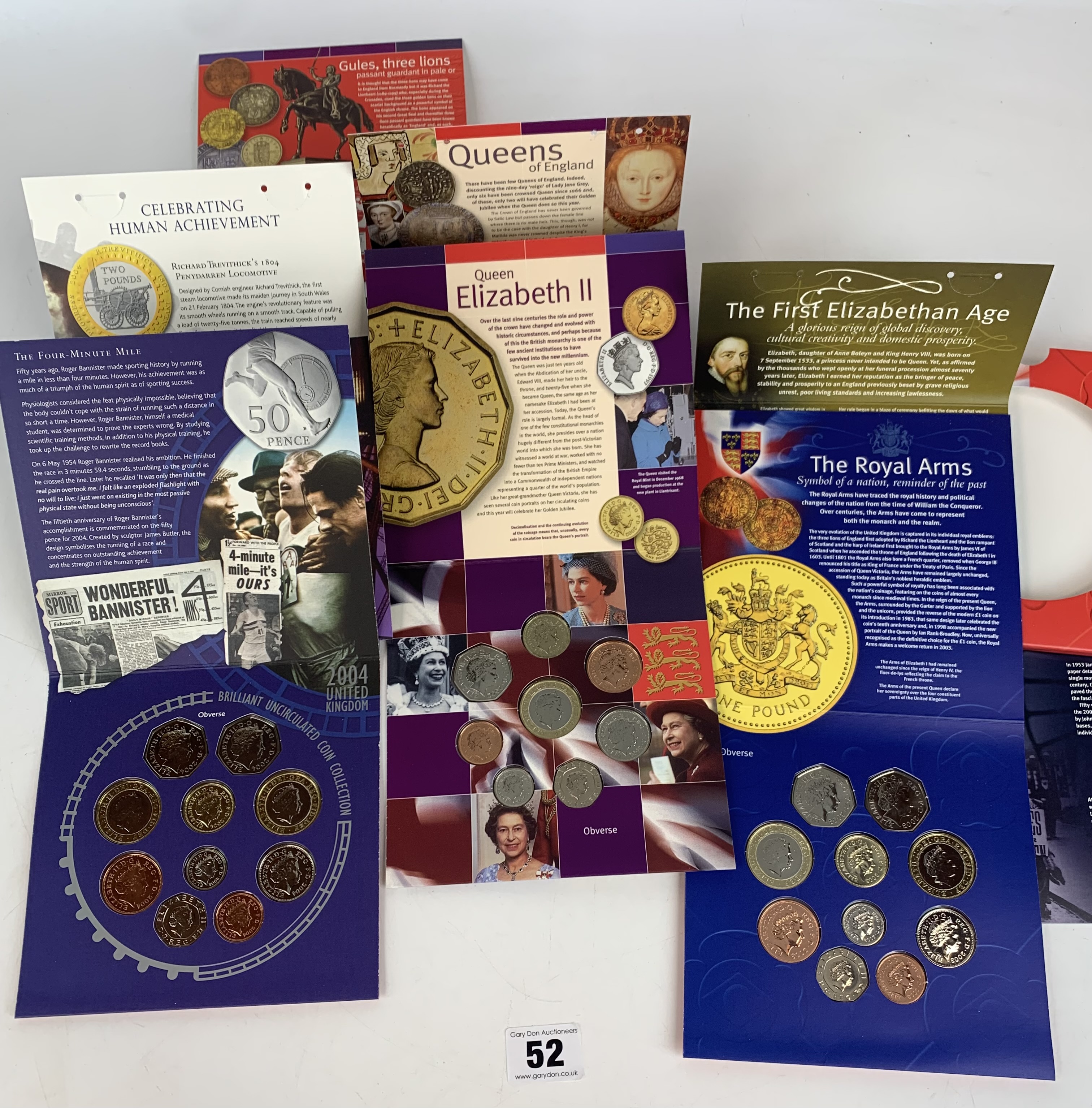 3 Royal Mint UK Annual Coin Sets - Image 3 of 3