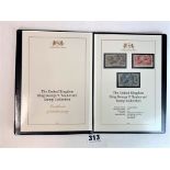 Harrington & Byrne UK 'Seahorses' Stamp Collection