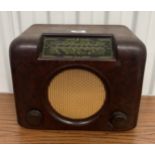 Bush bakelite radio