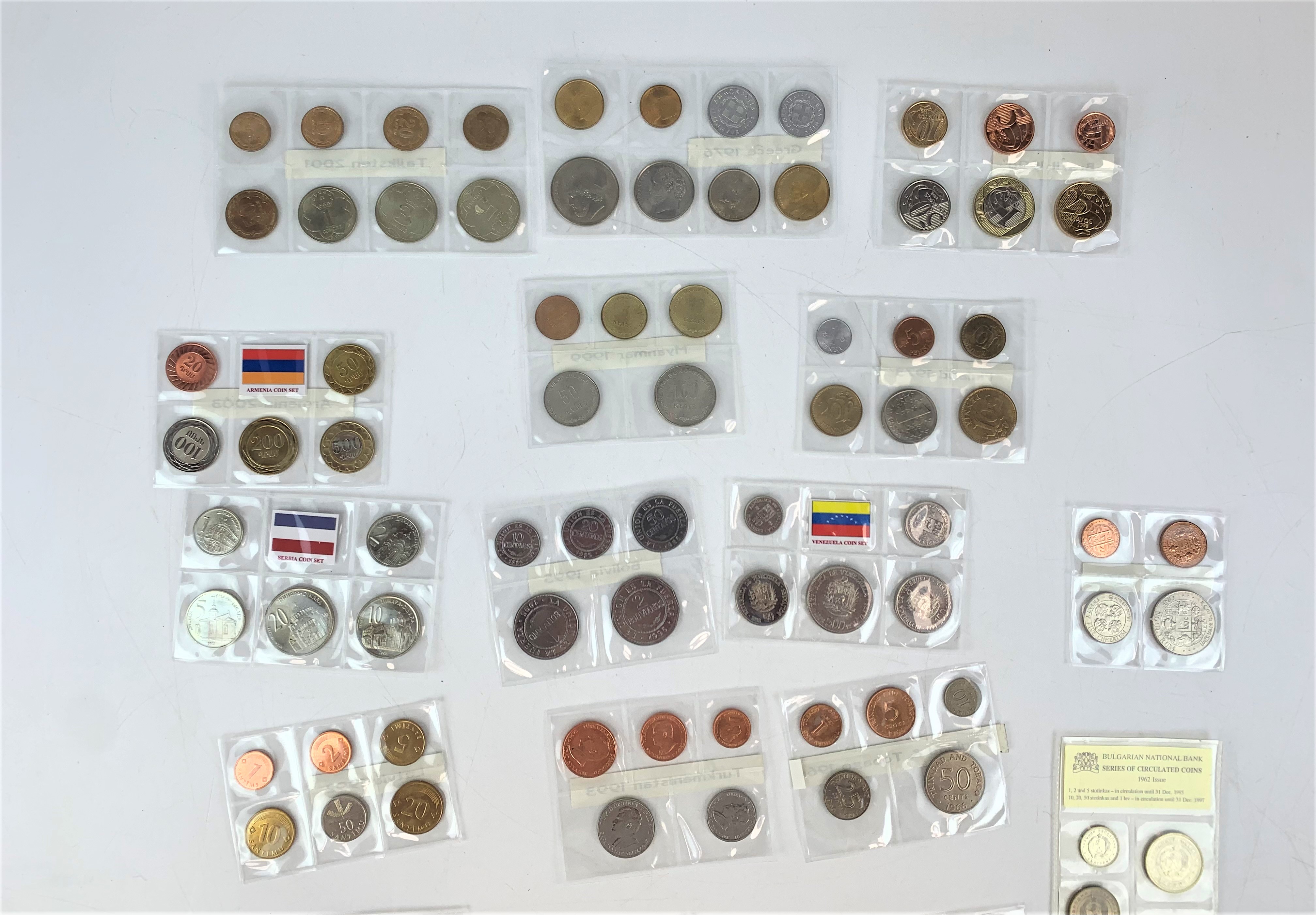 20 world blister packs of coins - Image 4 of 4