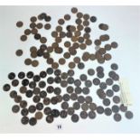 Quantity of UK pre-decimal pennies