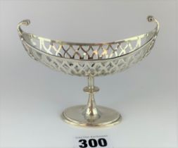 Silver bonbon dish