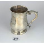 Silver tankard