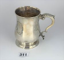 Silver tankard