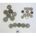 Quantity of UK pre-decimal coins