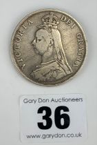 Q. Victoria double florin 1889