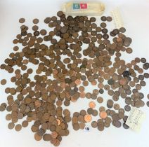 Quantity of UK pre-decimal pennies & halfpennies