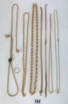 Assorted dress jewellery