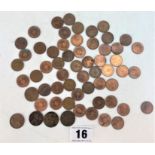 Quantity of UK pre-decimal halfpennies