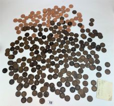 Quantity of UK pre-decimal pennies