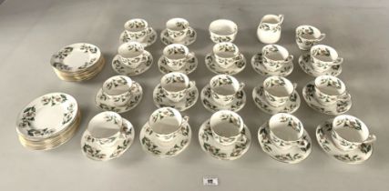 Crown Staffordshire tea set