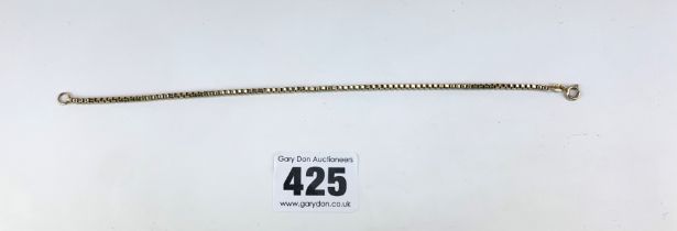 9k gold bracelet