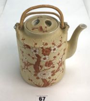 Chinese flowered teapot