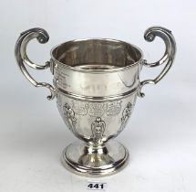 Silver trophy