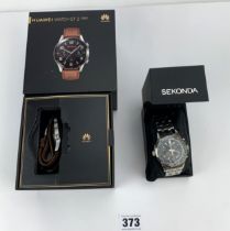 Huawei watch & Sekonda watch