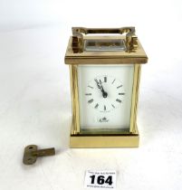 Imperial brass carriage clock