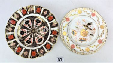 2 Royal Crown Derby plates