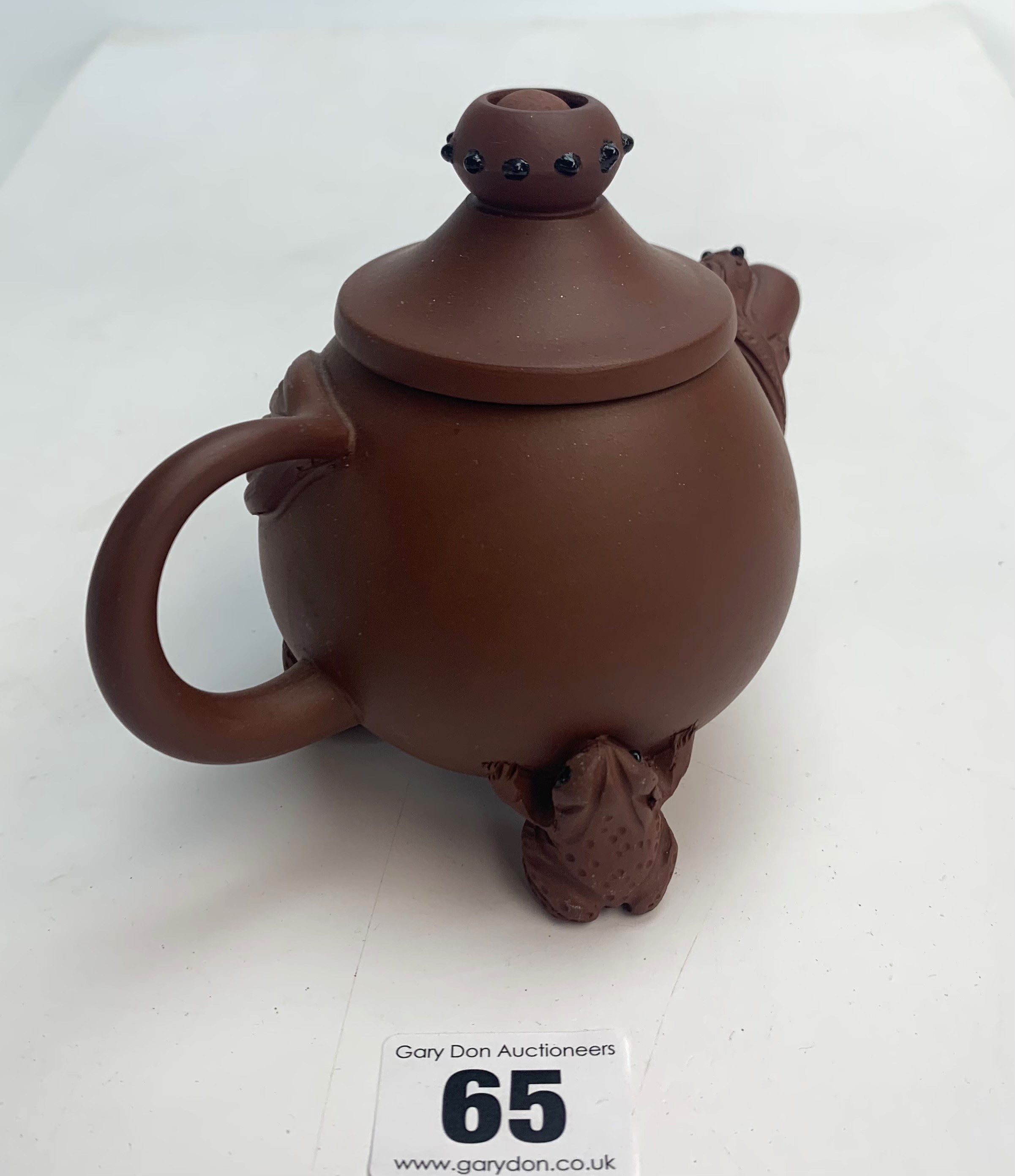 Chinese terracota teapot - Image 4 of 6