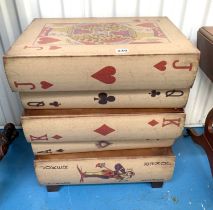 Pack of cards chest of drawers