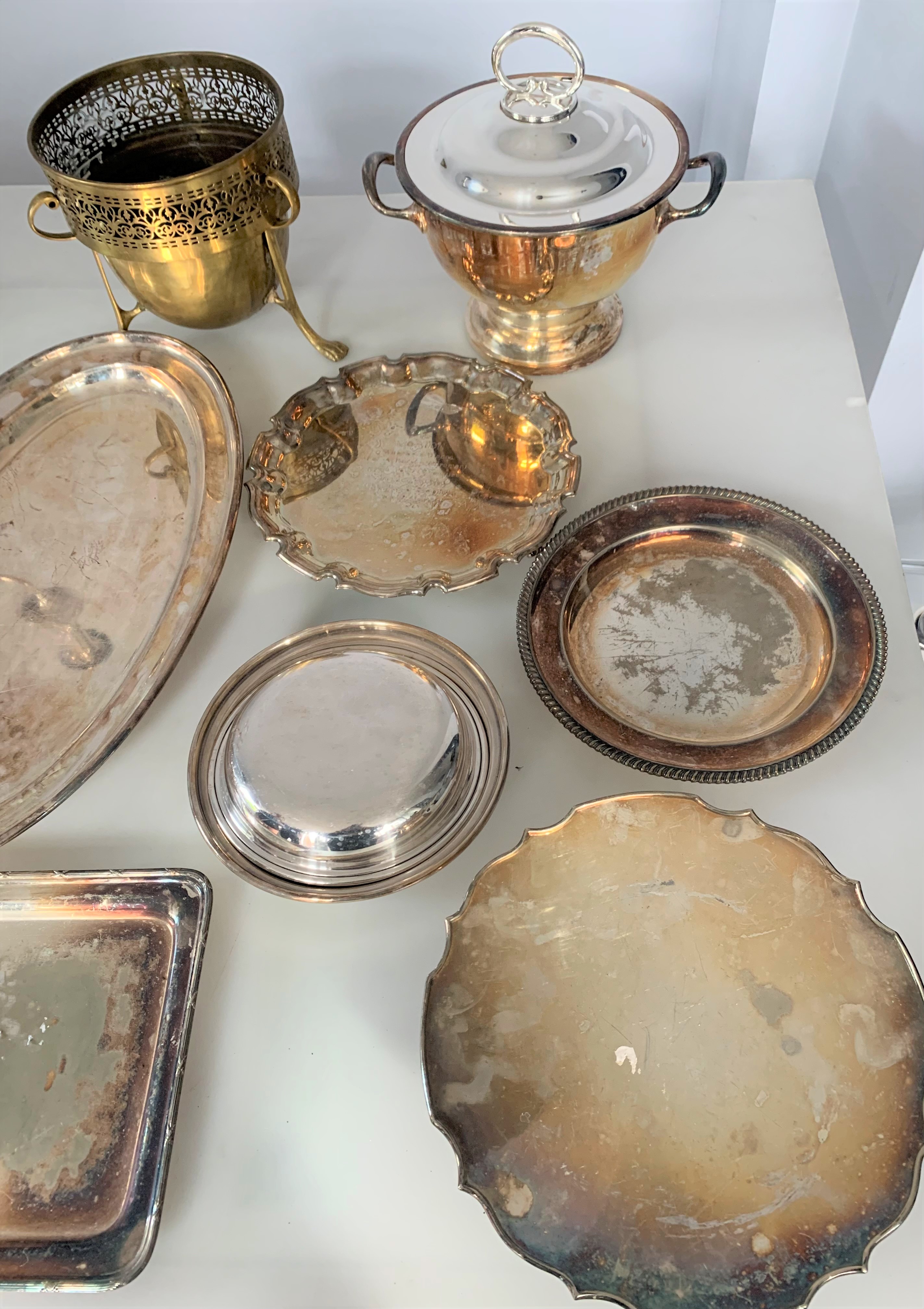 Assorted plated ware - Image 2 of 6