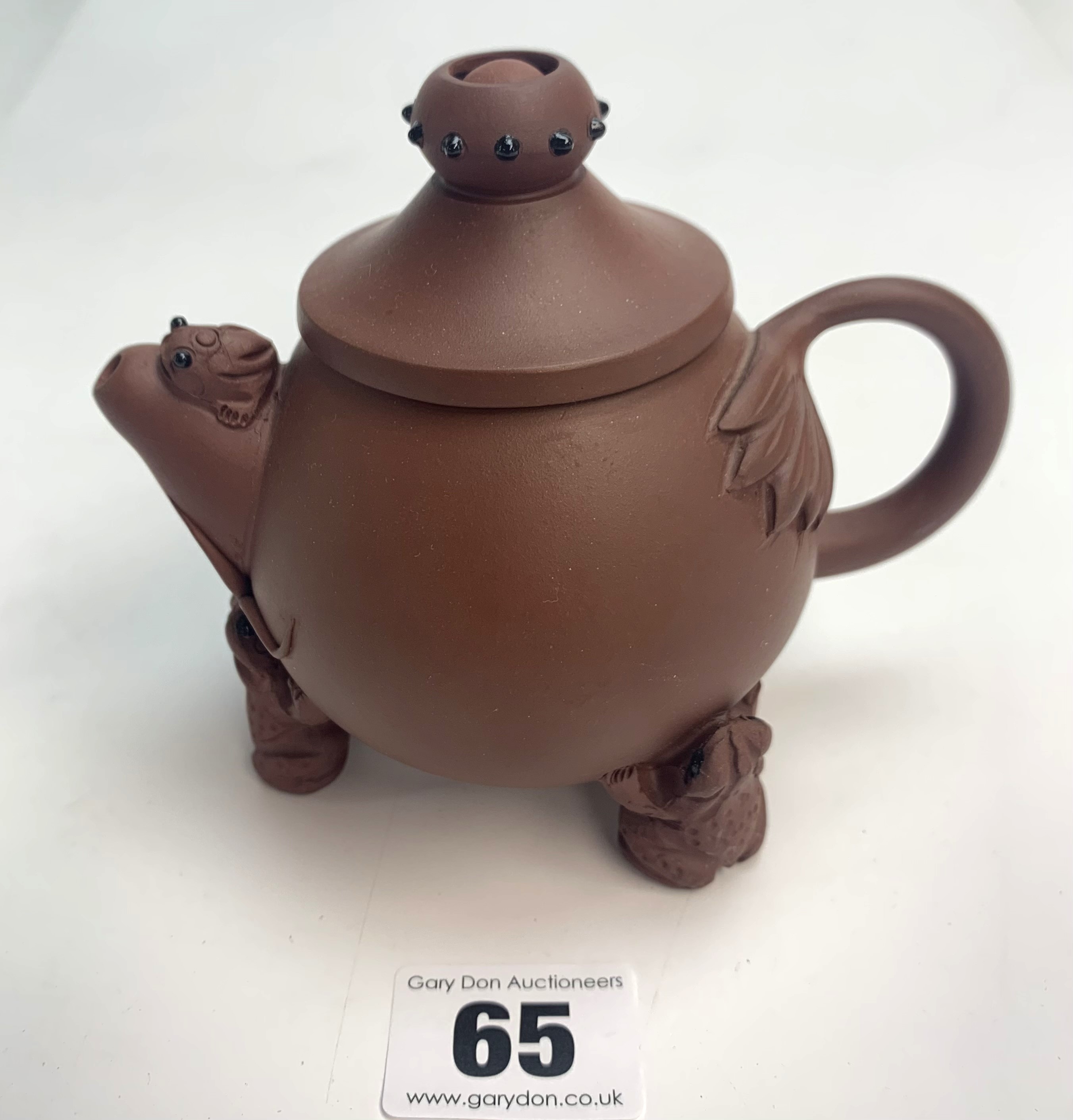 Chinese terracota teapot