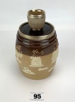 Doulton Lambeth tobacco jar