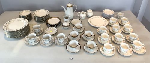 3 tea, coffee and dinner sets