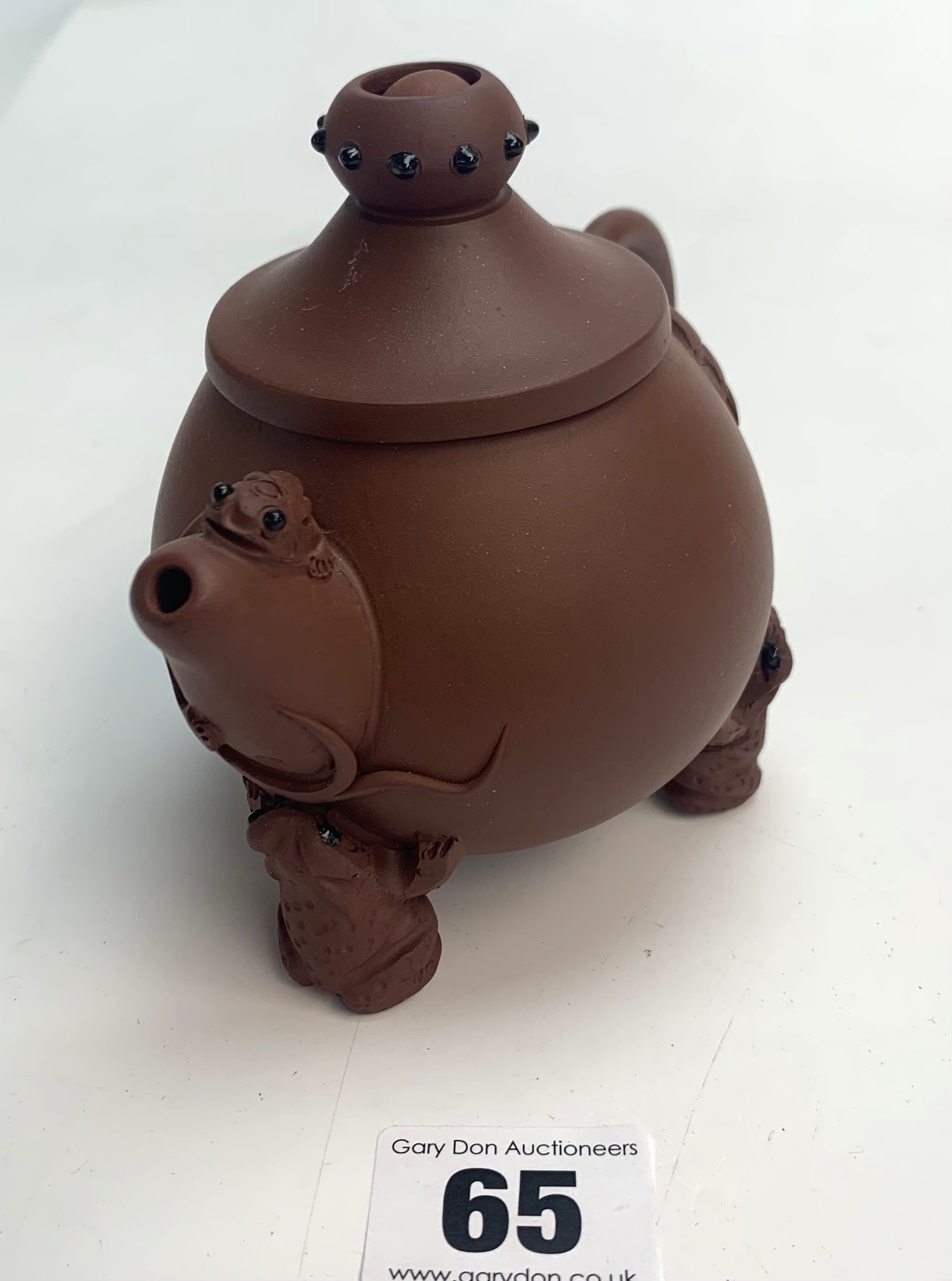 Chinese terracota teapot - Image 2 of 6